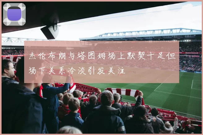 杰伦布朗与塔图姆场上默契十足但场下关系冷淡引发关注
